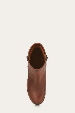 Booties^Frye Addie Double Zip
