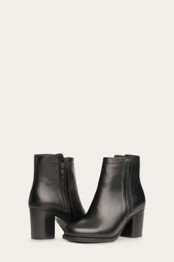 Booties^Frye Addie Double Zip