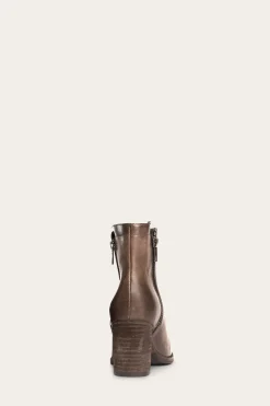 Booties^Frye Addie Double Zip