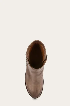 Booties^Frye Addie Double Zip