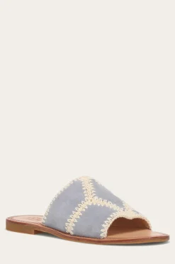 Sandals^Frye Ava Crochet Slide
