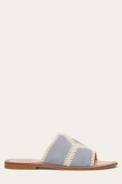 Sandals^Frye Ava Crochet Slide