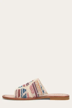 Sandals^Frye Ava Crochet Slide