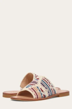 Sandals^Frye Ava Crochet Slide