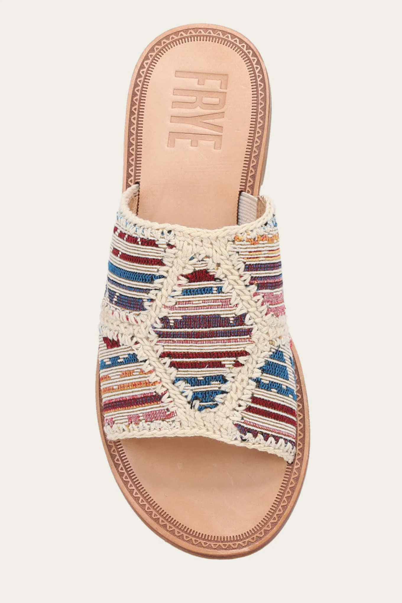 Sandals^Frye Ava Crochet Slide