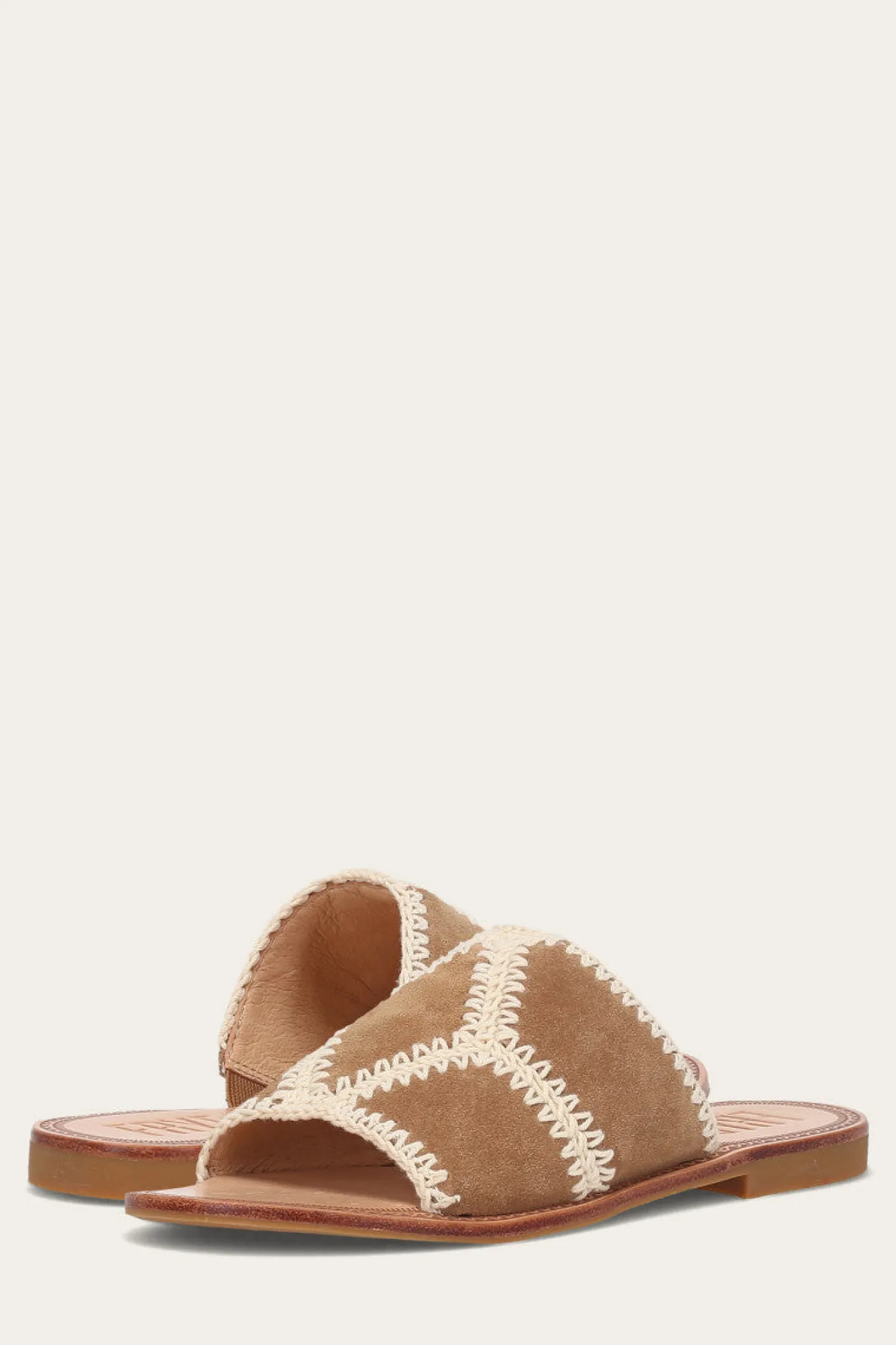 Sandals^Frye Ava Crochet Slide