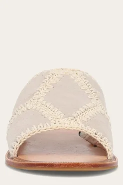 Sandals^Frye Ava Crochet Slide