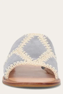 Sandals^Frye Ava Crochet Slide