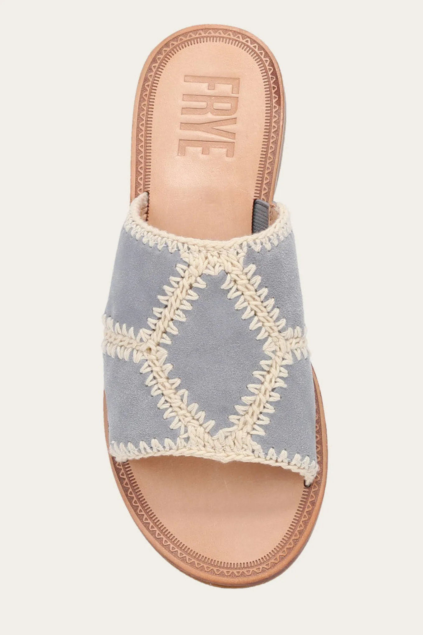 Sandals^Frye Ava Crochet Slide