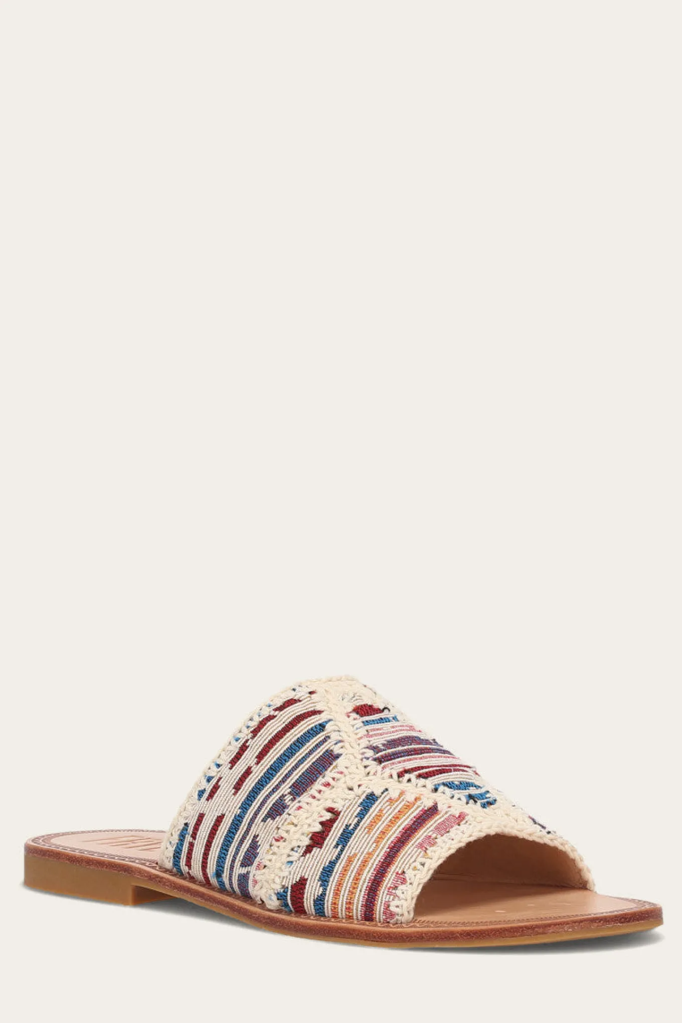 Sandals^Frye Ava Crochet Slide
