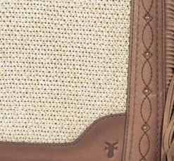 Handbags^Frye Ava Raffia Crossbody Cognac