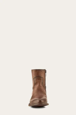Booties^Frye Billy Inside Zip