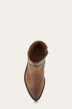 Booties^Frye Billy Inside Zip