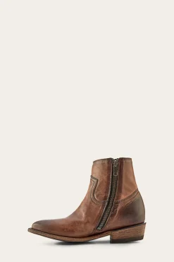 Booties^Frye Billy Inside Zip