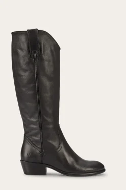 Boots^Frye Carson Pull On Wide Calf Black