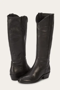 Boots^Frye Carson Pull On Wide Calf Black