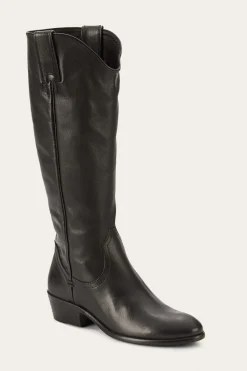 Boots^Frye Carson Pull On Wide Calf Black