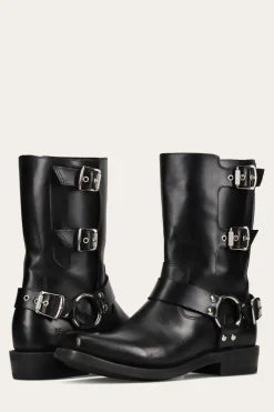 Boots^Frye Conway Moto Harness Black