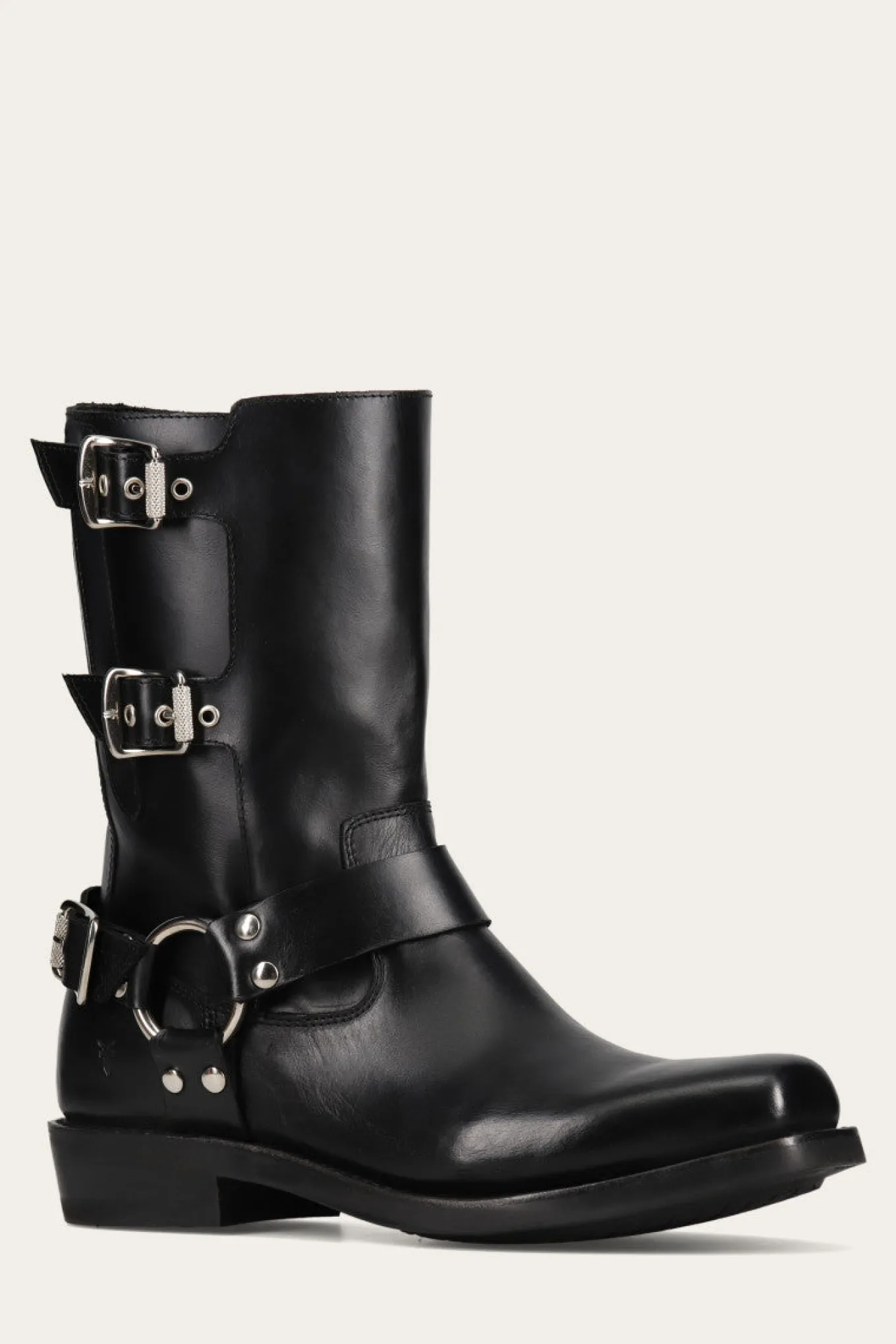 Boots^Frye Conway Moto Harness Black