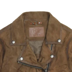 Leather Jackets^Frye Biker Jacket Dark taupe