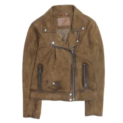Leather Jackets^Frye Biker Jacket Dark taupe