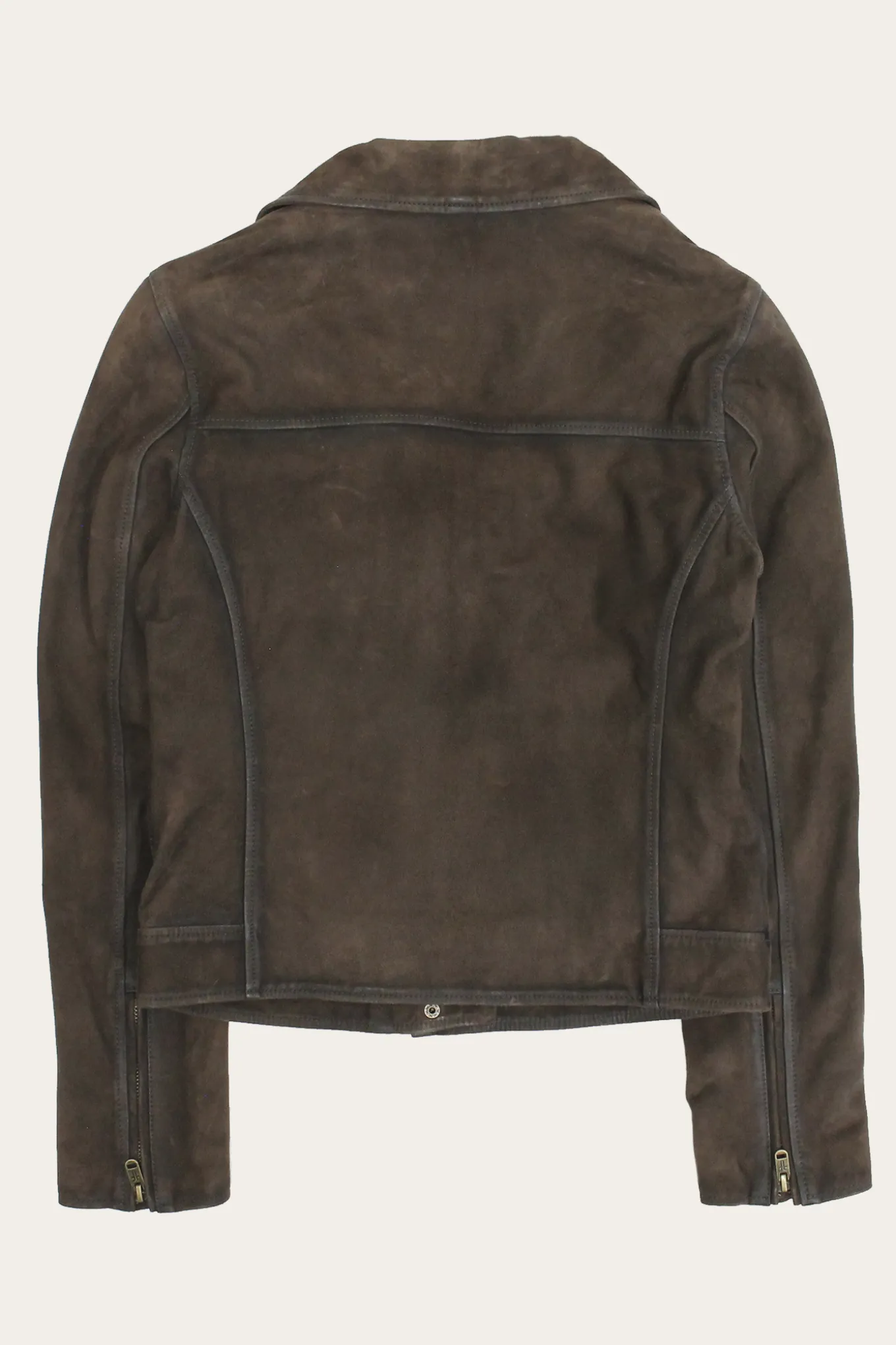 Leather Jackets^Frye Elegant Biker Leather Jacket Dark Brown