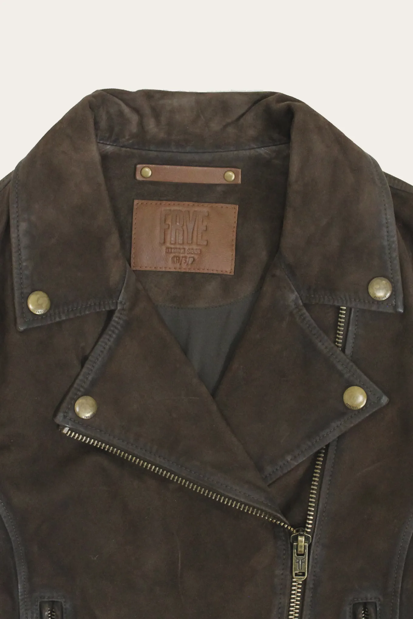 Leather Jackets^Frye Elegant Biker Leather Jacket Dark Brown