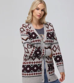 Tops^Frye Fairisle Boyfriend Cardigan