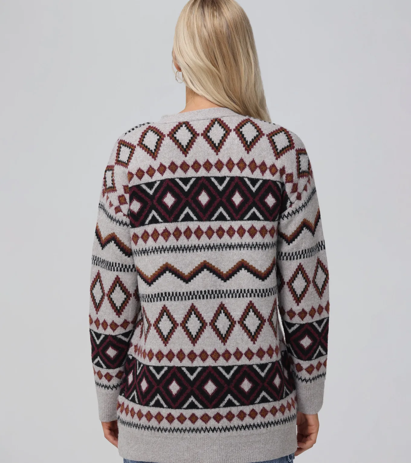 Tops^Frye Fairisle Boyfriend Cardigan