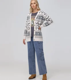 Tops^Frye Fairisle Boyfriend Cardigan