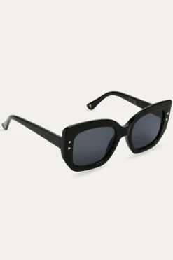 Sunglasses^Frye Francesca Sunglasses Black