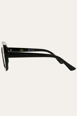 Sunglasses^Frye Francesca Sunglasses Black