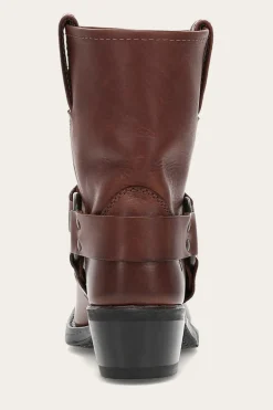 Booties^Frye Harness 8R Womens