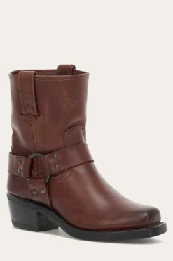 Booties^Frye Harness 8R Womens