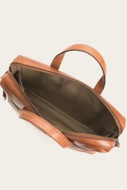 Bags^Frye Holden Slim Brief Whiskey