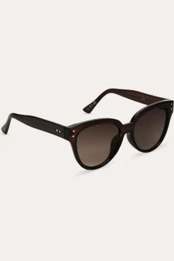 Sunglasses^Frye Janine Sunglasses Brown