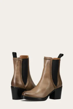 Booties^Frye Jean Chelsea