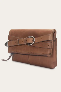 Handbags^Frye Jean Crossbody Clutch Cognac