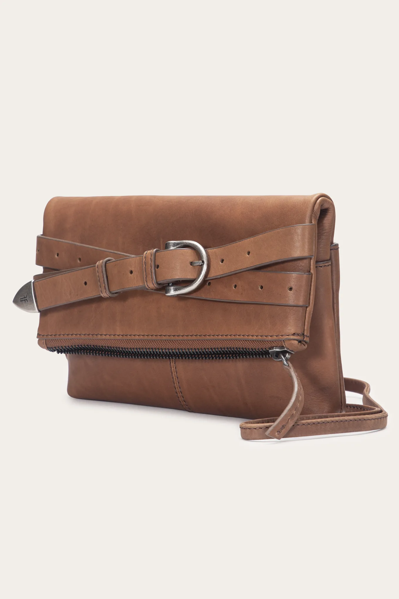Handbags^Frye Jean Crossbody Clutch Cognac