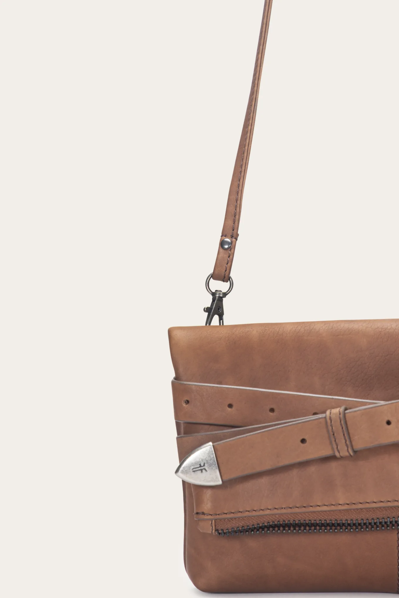 Handbags^Frye Jean Crossbody Clutch Cognac