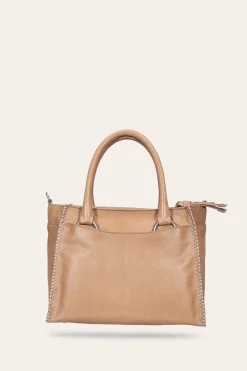 Handbags^Frye Joy Satchel BEIGE
