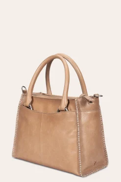Handbags^Frye Joy Satchel BEIGE
