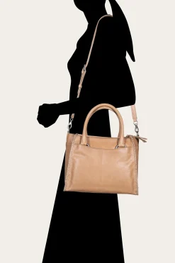 Handbags^Frye Joy Satchel BEIGE