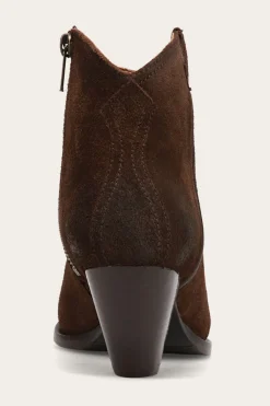 Booties^Frye June Western Shootie