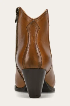 Booties^Frye June Western Shootie