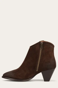 Booties^Frye June Western Shootie