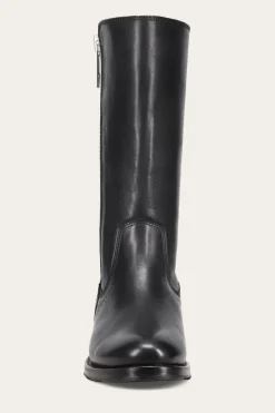 Boots^Frye Madison Heavy Zip Tall Black