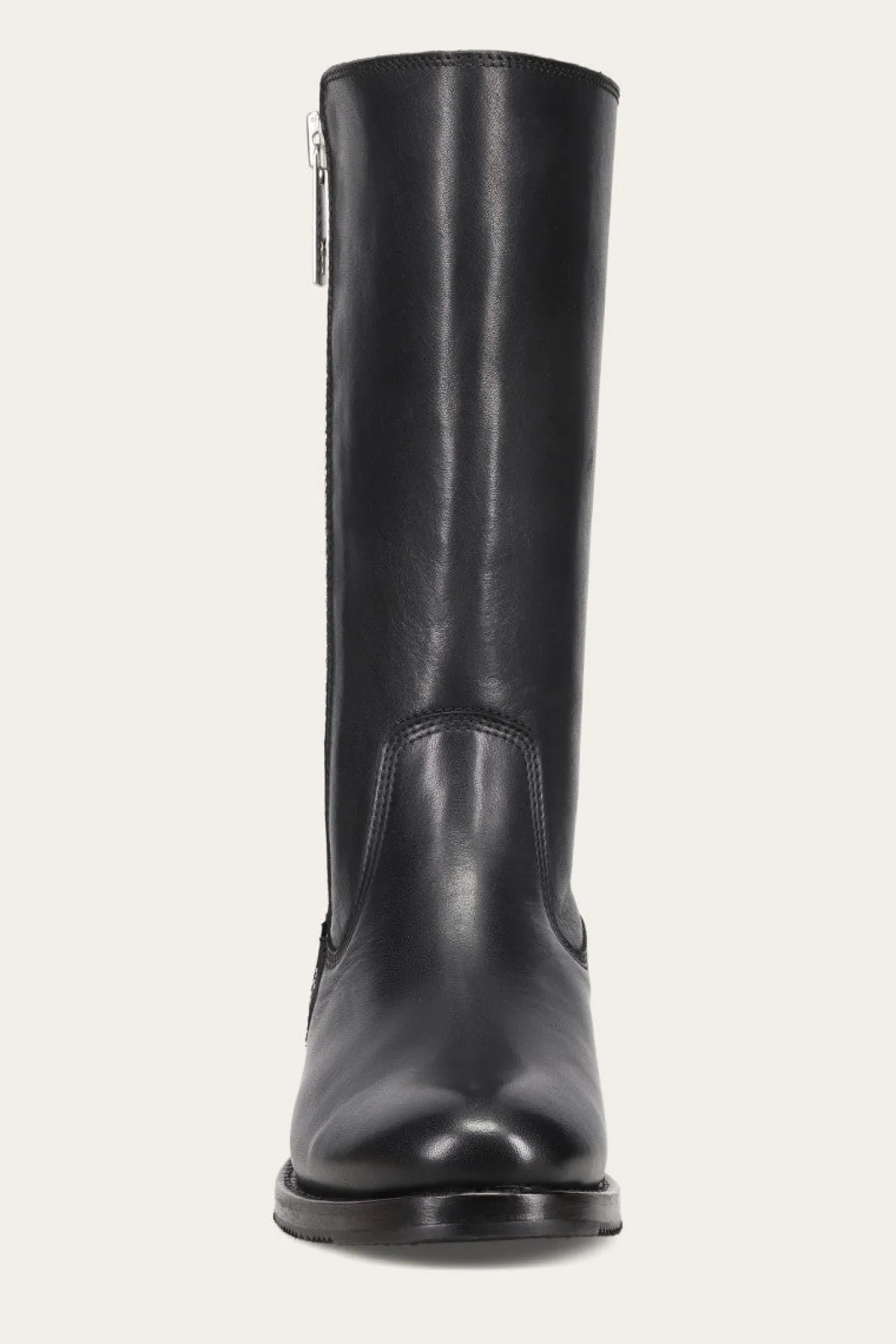 Boots^Frye Madison Heavy Zip Tall Black