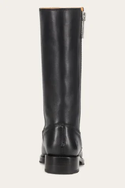 Boots^Frye Madison Heavy Zip Tall Black