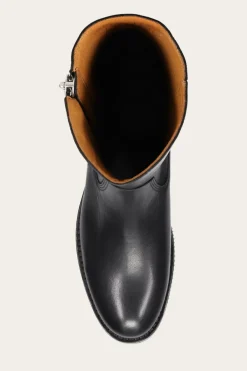 Boots^Frye Madison Heavy Zip Tall Black